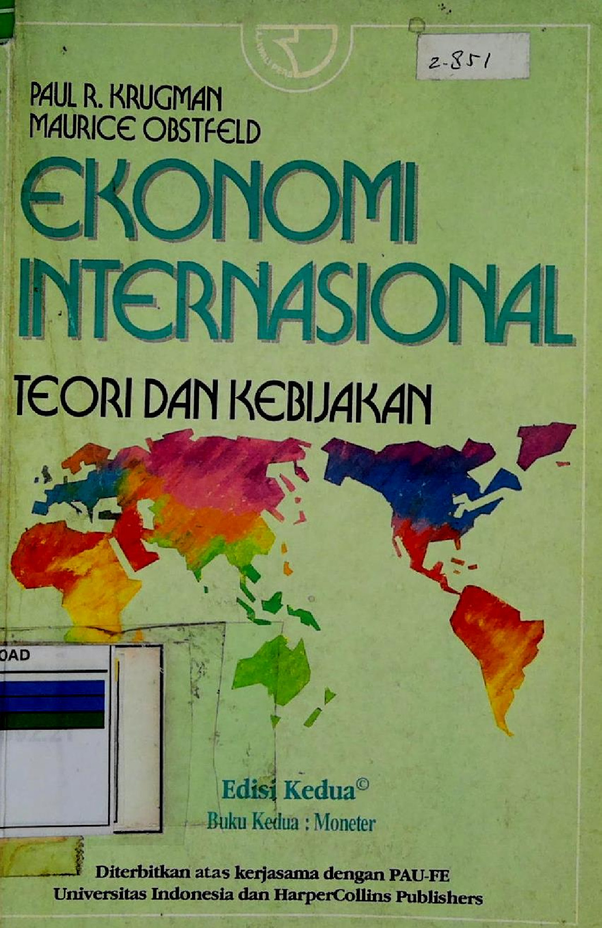 Ekonomi Internasional Teori Dan Kebijakan
